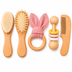 Brosse & peigne bébé personnalisés - coffret naissance 🤍