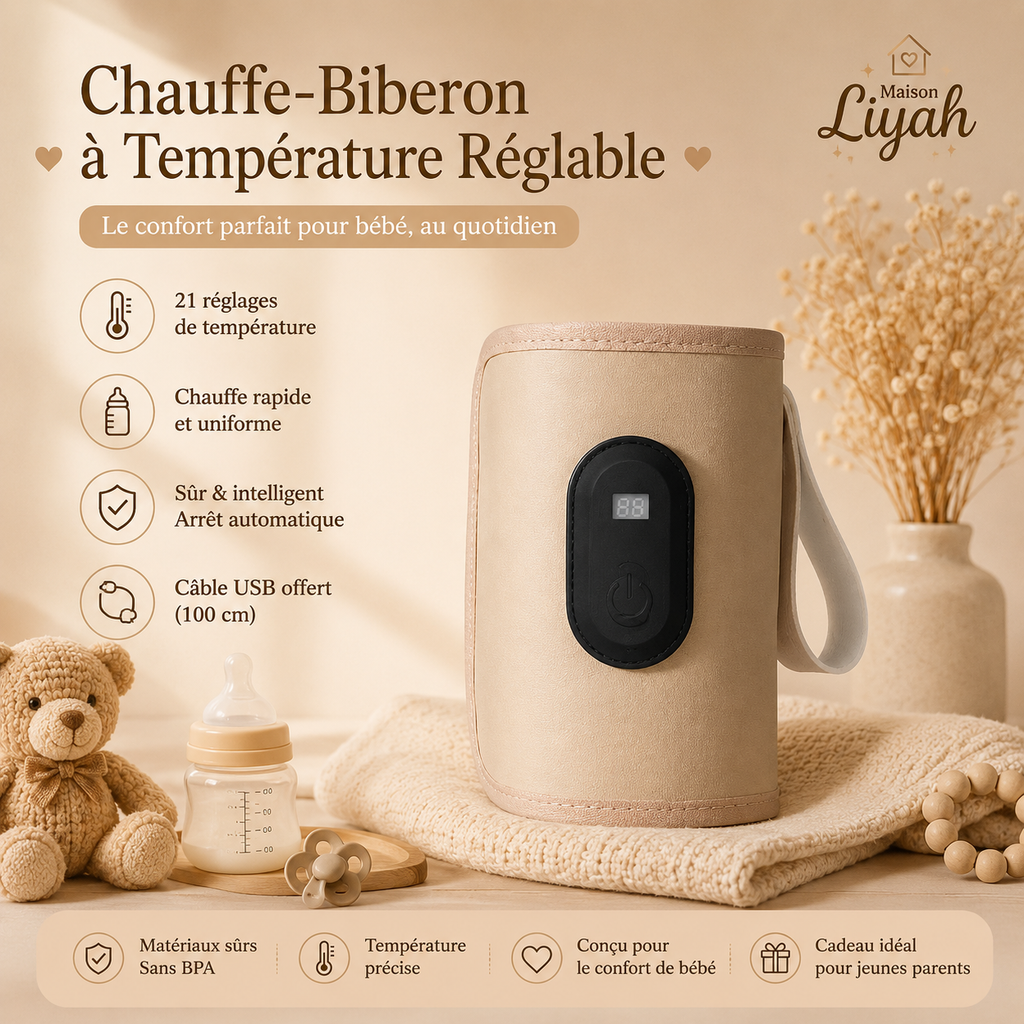 Chauffe-biberon portable USB