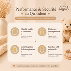 Chauffe-biberon portable USB