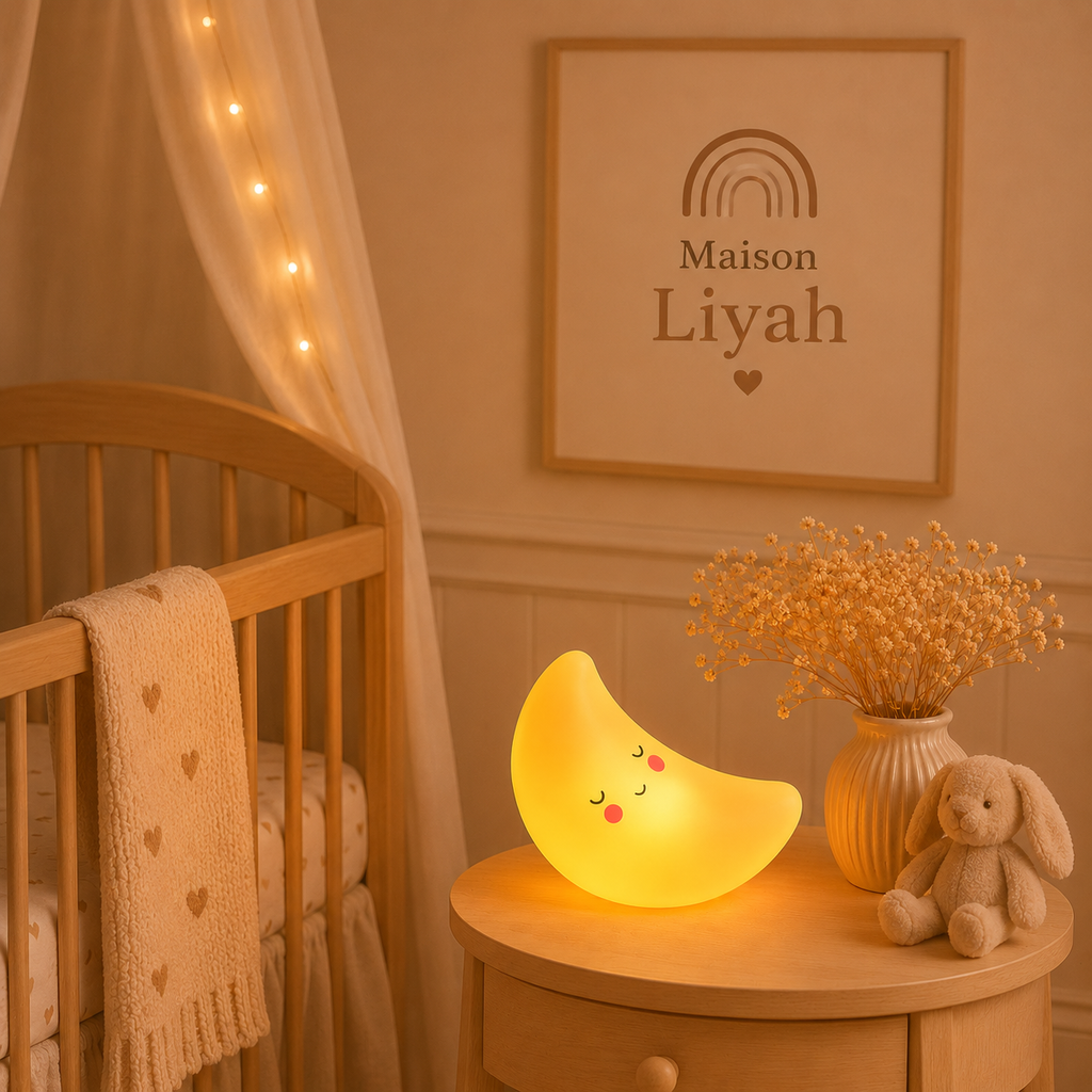 Veilleuse LED - Lumière douce et apaisante