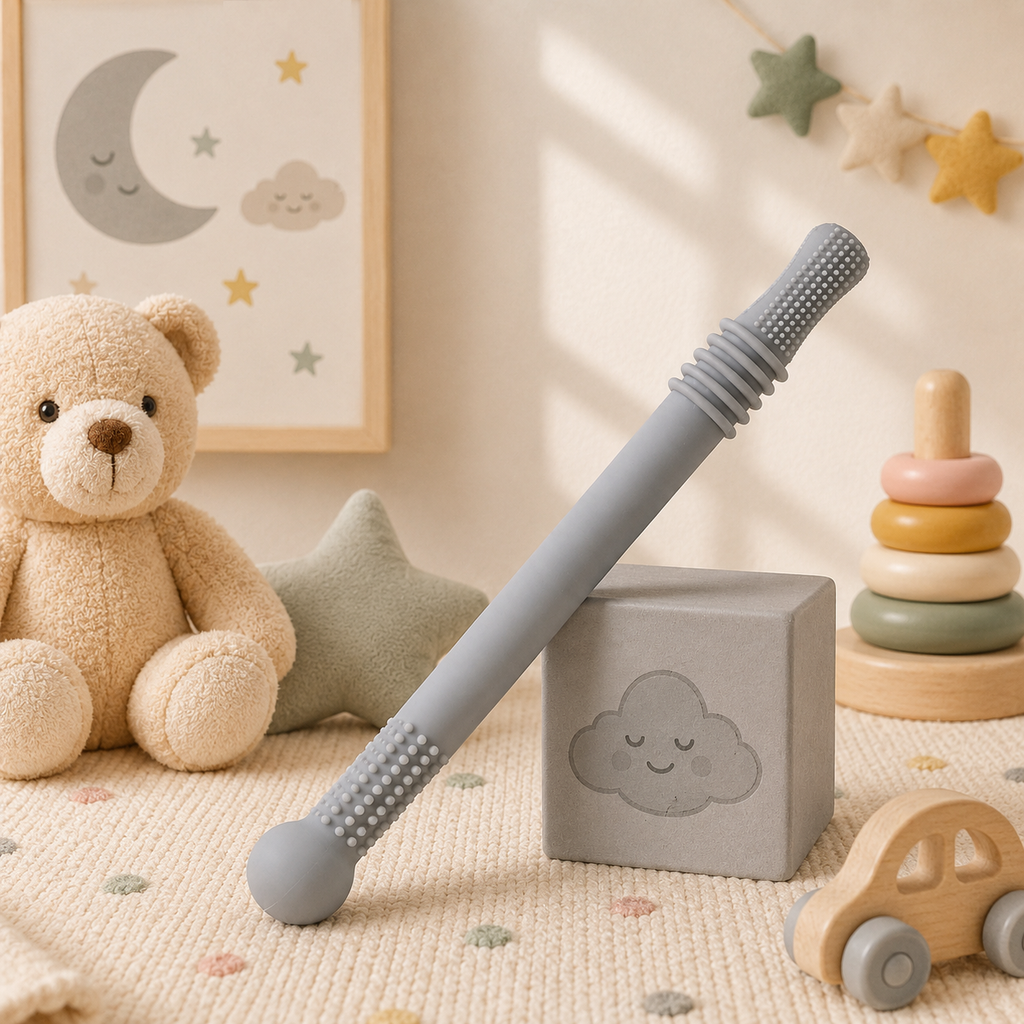 Bâton de dentition en silicone