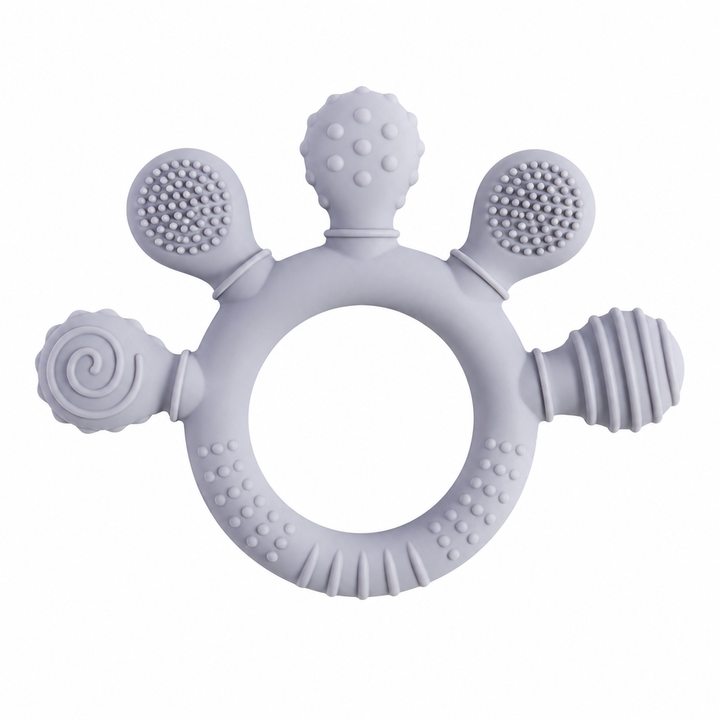 Anneau de dentition sensoriel en silicone
