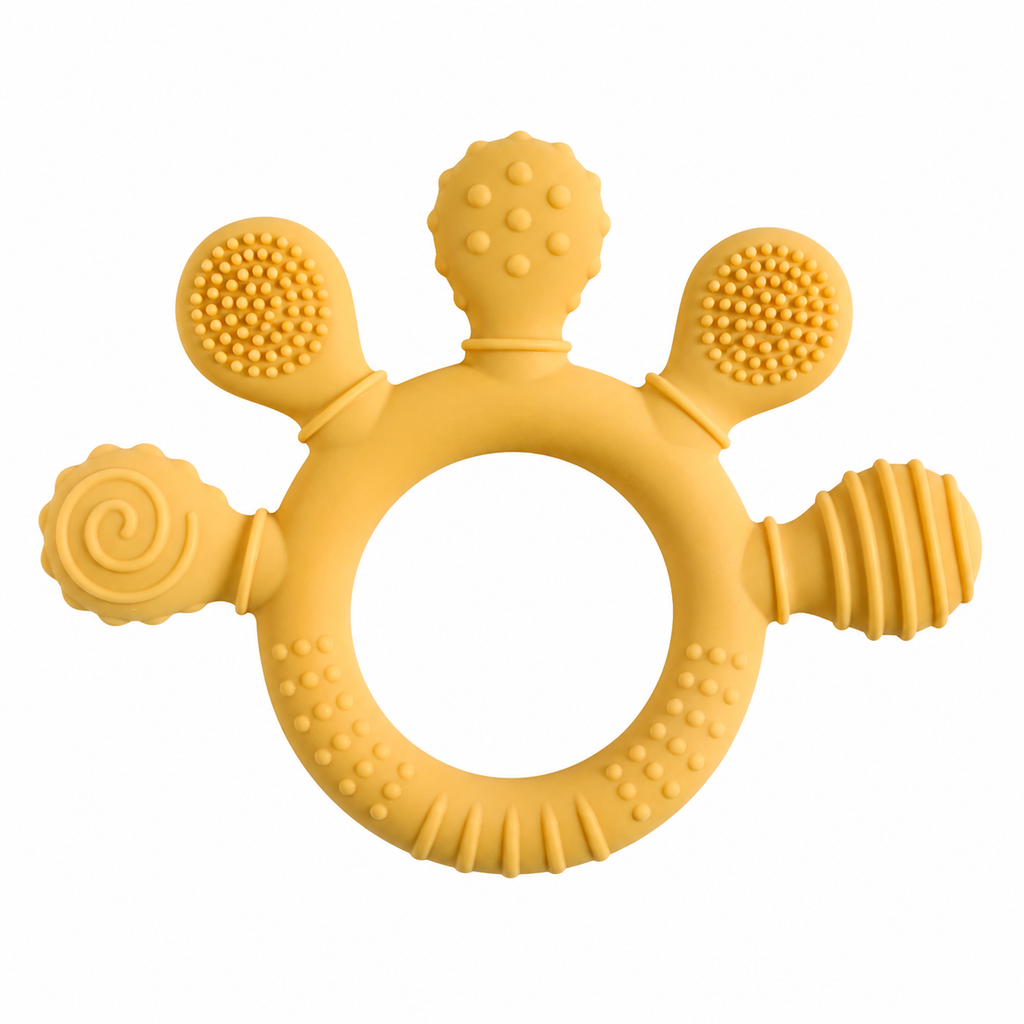 Anneau de dentition sensoriel en silicone