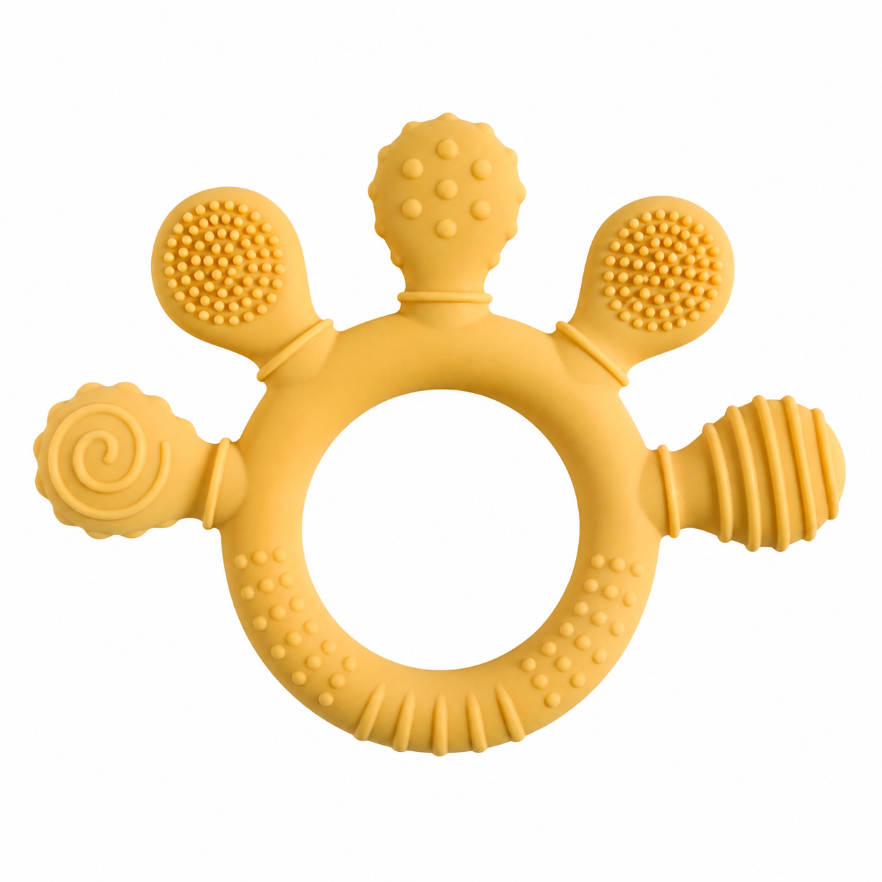 Anneau de dentition sensoriel en silicone