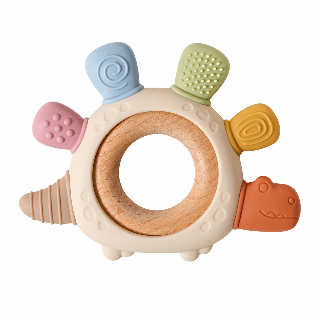 Anneau de dentition sensoriel en silicone