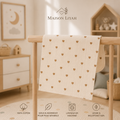 Lange bébé en coton, motifs doux au choix 🤍