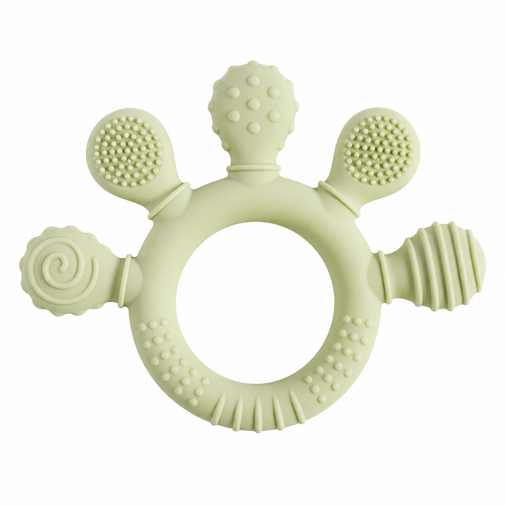 Anneau de dentition sensoriel en silicone