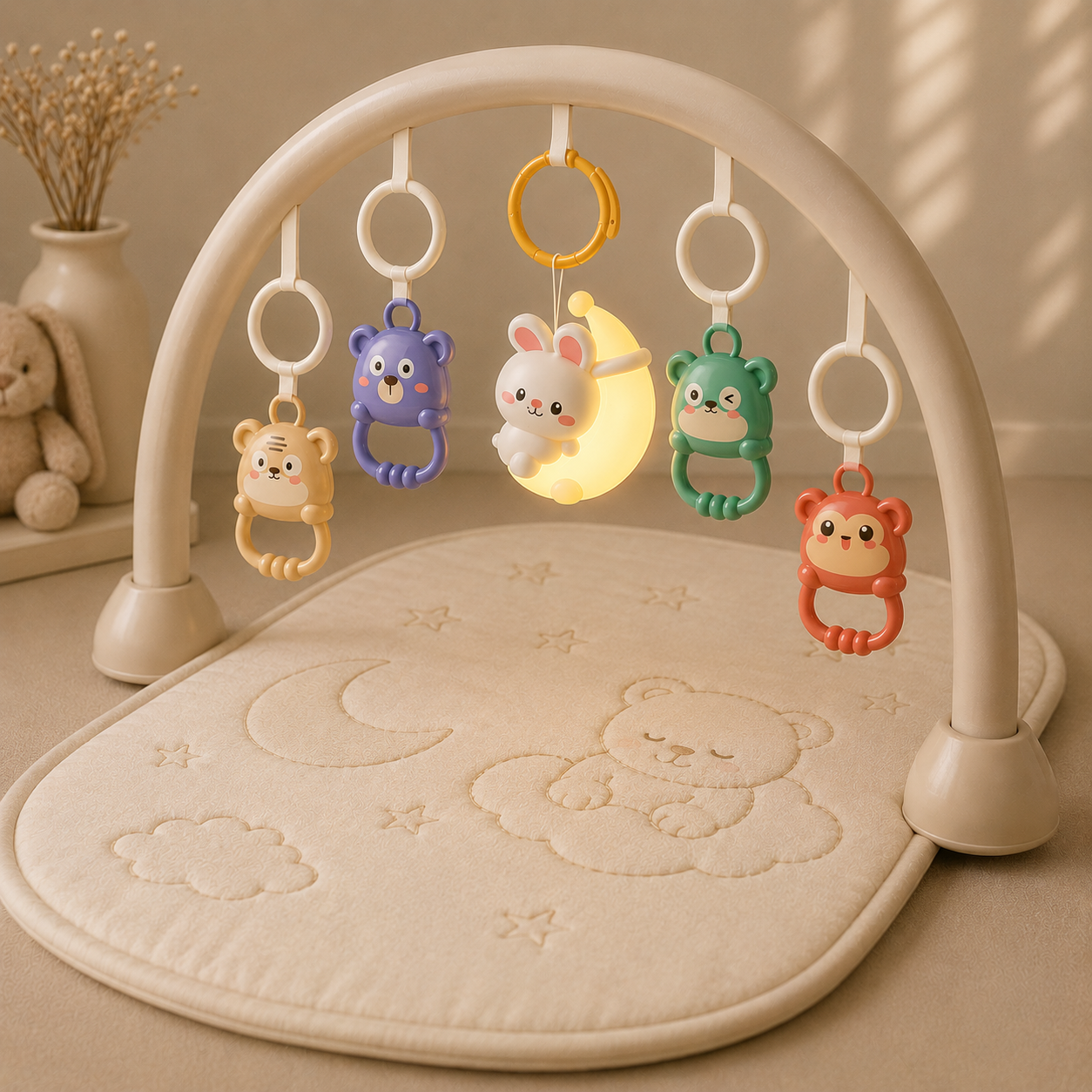 Veilleuse musical Lapin & Lune