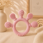 Anneau de dentition sensoriel en silicone