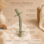 Tube de mastication sensoriel pour bébé