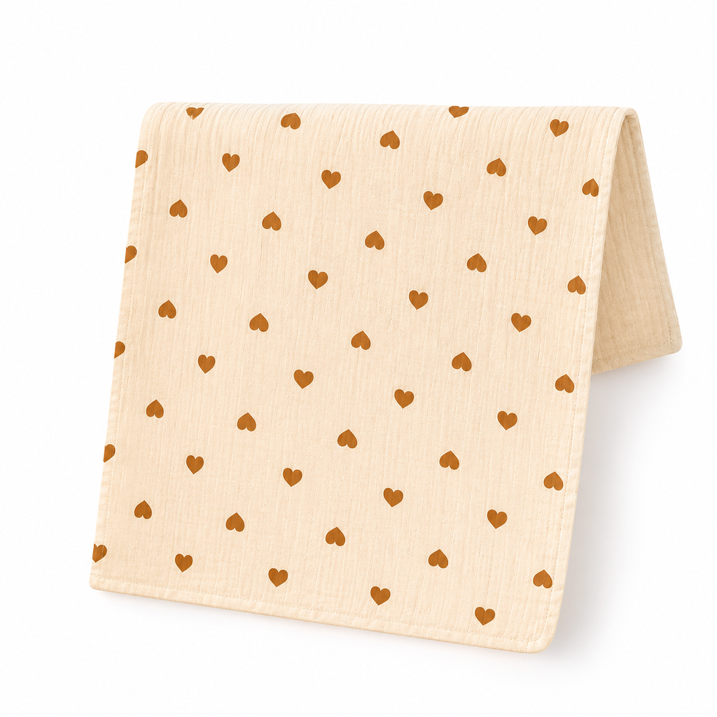 Lange bébé en coton, motifs doux au choix 🤍