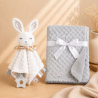 Duo doudou confort & couverture personnalisée 🤍
